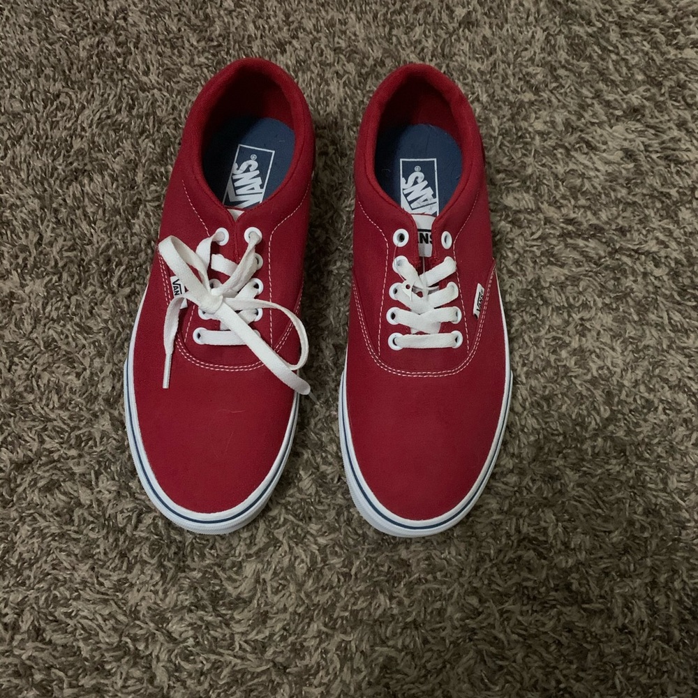 Red Men’s Vans Brand New